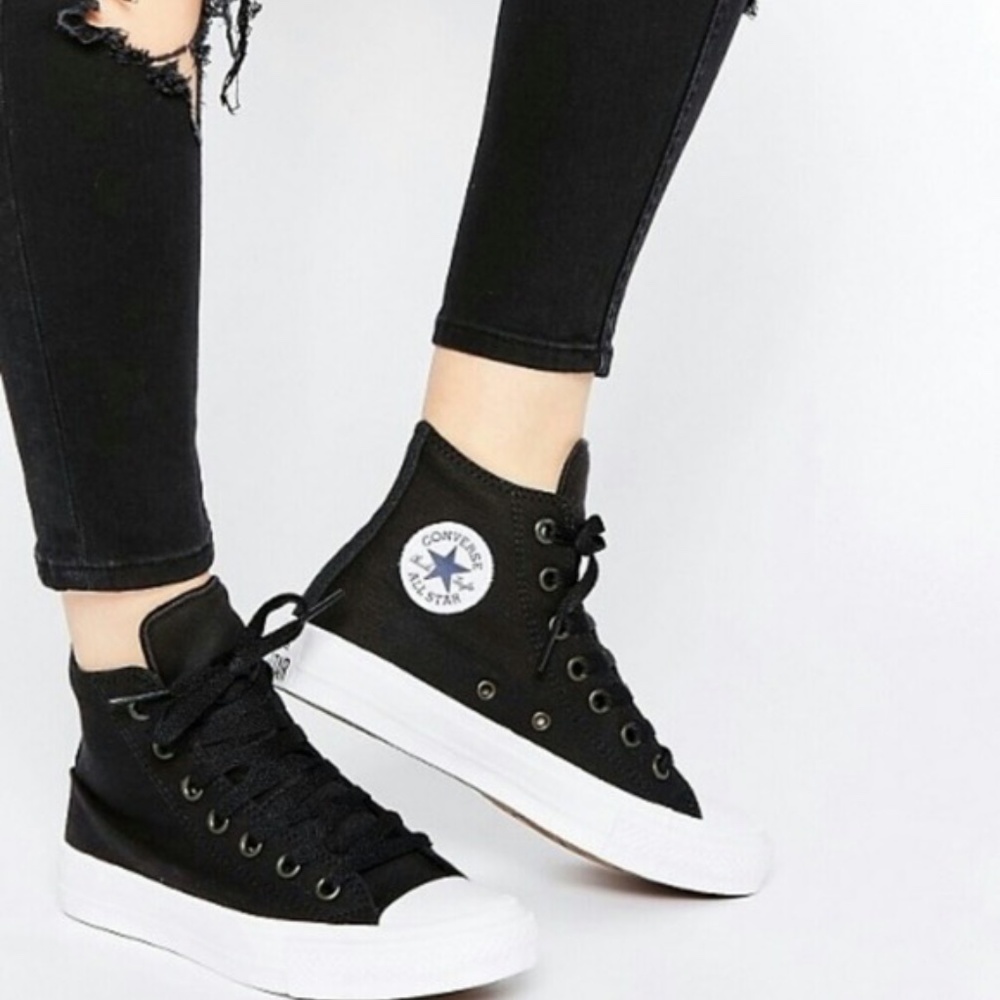 NEW Converse Chuck Taylor II High Top with Nike Lunarlon  -  5